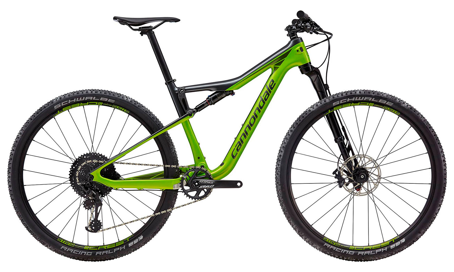 Фотография Велосипед 29" Cannondale SCALPEL SI Carbon 4 (2019) 2019 салатовый